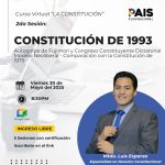 SESIÓN 2: CONSTITUCIÓN DICTATORIAL DE 1993 – LUIS ESPARZA